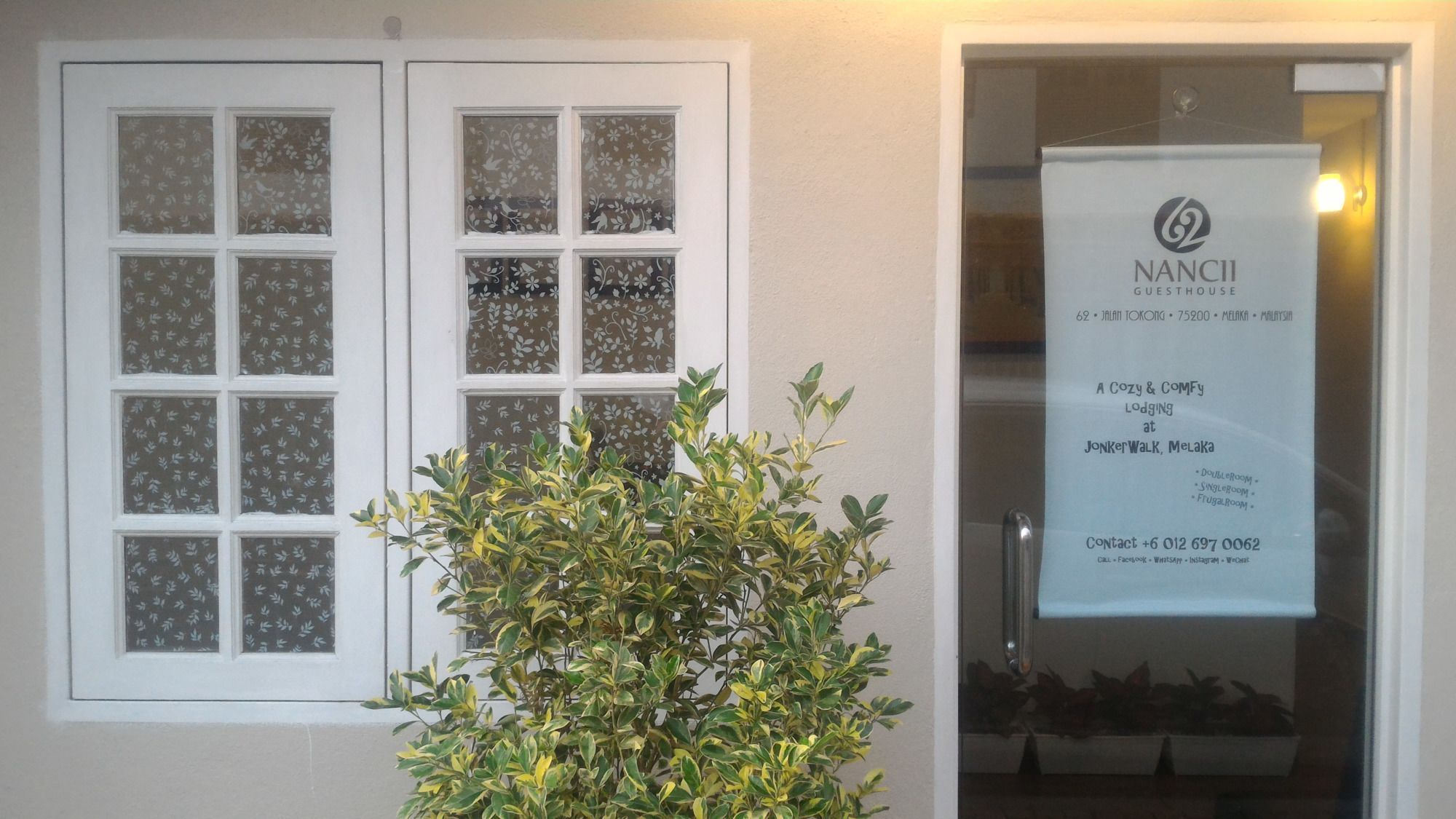Nancii Guesthouse Malacca Bagian luar foto